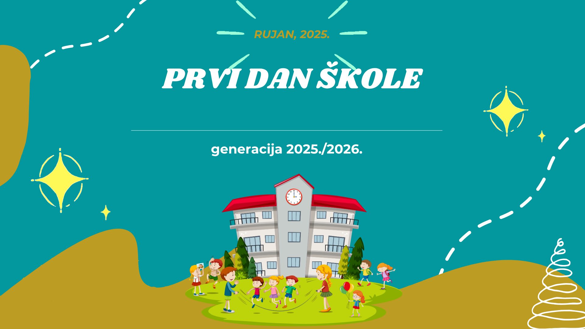 Prvi dan škole 2025.26.
